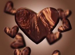 chocolate heart